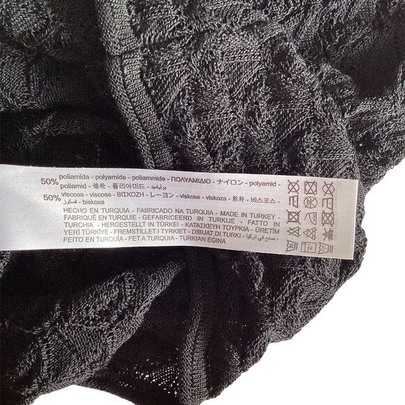 Zara Black Top Size M - Picture 7 of 7